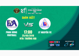 PHAN DŨNG FOOTBALL vs LÝ NGUYỄN FC | BÁN KẾT - U19 FI FUTSAL CHAMPIONSHIP LẦN 4 - 2019