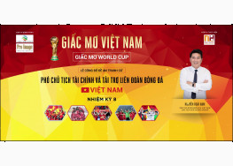 [LIVE STREAM] LỄ CÔNG BỐ ĐỀ ÁN TRANH CỬ PHÓ CHỦ TỊCH TÀI CHÍNH VÀ TÀI TRỢ VFF