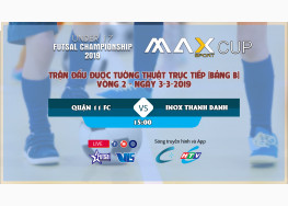 [LIVE STREAM] QUẬN 11 FC vs INOX THANH DANH | U17 FI FUTSAL CHAMPIONSHIP LẦN 2 - 2019