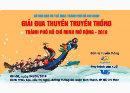 XEM TRỰC TIẾP GIẢI ĐUA THUYỀN TRUYỀN THỐNG THÀNH PHỐ HỒ CHÍ MINH MỞ RỘNG 2019