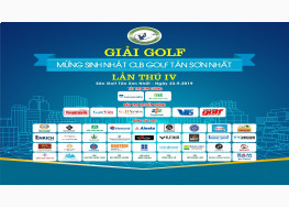 XEM TRỰC TIẾP GIẢI GOLF MỪNG SINH NHẬT CLB GOLF TÂN SƠN NHẤT LẦN THỨ IV NĂM 2019