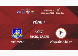 TRẺ THÁI SƠN NAM 2 vs VŨ QUỐC BẢO | VÒNG 1 GIẢI U17 FI FUTSAL CHAMPIONSHIP LẦN 3 EGAN CUP 2020