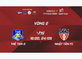 TRẺ THÁI SƠN NAM 2 vs NHẬT TÂN FC | GIẢI U17 FI FUTSAL CHAMPIONSHIP LẦN 3 - EGAN CUP 2020