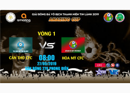 XEM TRỰC TIẾP CẦN THƠ CFC vs HÒA MỸ CFC | GIẢI BÓNG ĐÁ VÔ ĐỊCH THANH NIÊN TIN LÀNH TÂY NAM BỘ - AMAZING CUP 2019