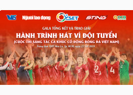 [LIVE STREAM] GALA TRAO GIẢI CUỘC THI SÁNG TÁC BÀI HÁT CỔ ĐỘNG BÓNG ĐÁ VIỆT NAM