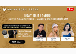 [LIVESTREAM] BOBBI BROWN | MAKE UP CHUẨN CHUYÊN GIA - NHẬN DEAL KHỦNG LỚN NHẤT NĂM