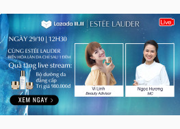 [LIVESTREAM] ESTEE LAUDER | BIẾN HÓA LÀN DA CHỈ SAU MỘT ĐÊM