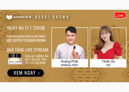 [LIVESTREAM] KHÁM PHÁ MAKEUP LOOK CHUẨN TRENDY ĐỘC QUYỀN TỪ BOBBI BROWN