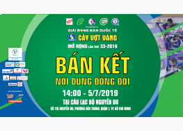 XEM TRỰC TIẾP BÁN KẾT ĐỒNG ĐỘI | GIẢI BÓNG BÀN QUỐC TẾ CÂY VỢT VÀNG MỞ RỘNG 2019