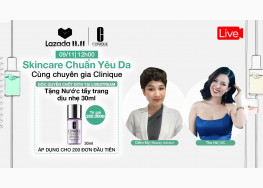 [LIVESTREAM] SKINCARE CHUẨN YÊU DA CÙNG CHUYÊN GIA CLINIQUE