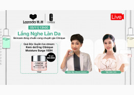 [LIVESTREAM] LẮNG NGHE LÀN DA - SKINCARE ĐÚNG CHUẨN CÙNG CHUYÊN GIA CLINIQUE