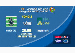 XEM TRỰC TIẾP GRACE CFC vs TIMOTHY CFC | GIẢI BÓNG ĐÁ VÔ ĐỊCH THANH NIÊN TIN LÀNH TRUNG TRUNG BỘ - AMAZING CUP 2019