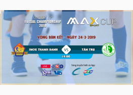 INOX THANH DANH vs TÂN TRỤ | BÁN KẾT U17 FI FUTSAL CHAMPIONSHIP LẦN 2 - 2019