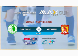 [LIVE STREAM] TÂN TRỤ FC VS VIETDREAM FC | U17 FI FUTSAL CHAMPIONSHIP LẦN 2 - 2019