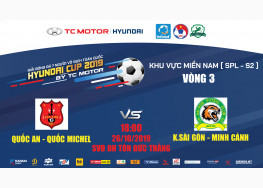 [LIVE STREAM] QUỐC AN - QUỐC MICHEL vs K.SÀI GÒN - MINH CẢNH | VÒNG 3 SÀI GÒN PREMIER LEAGUE 2019