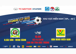 [LIVE STREAM] K.SÀI GÒN - MINH CẢNH vs VĂN MINH MIỀN NAM | VÒNG 4 SÀI GÒN PREMIER LEAGUE 2019